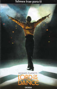 Lord of the Dance Flyer aus Mexico-Danke JoeJoe für den Flyer